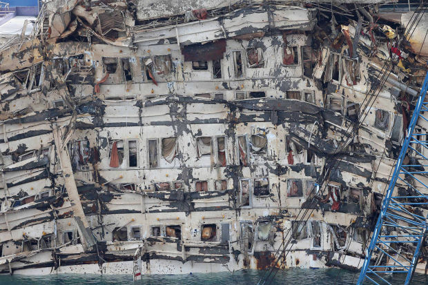 Italy Ship Aground